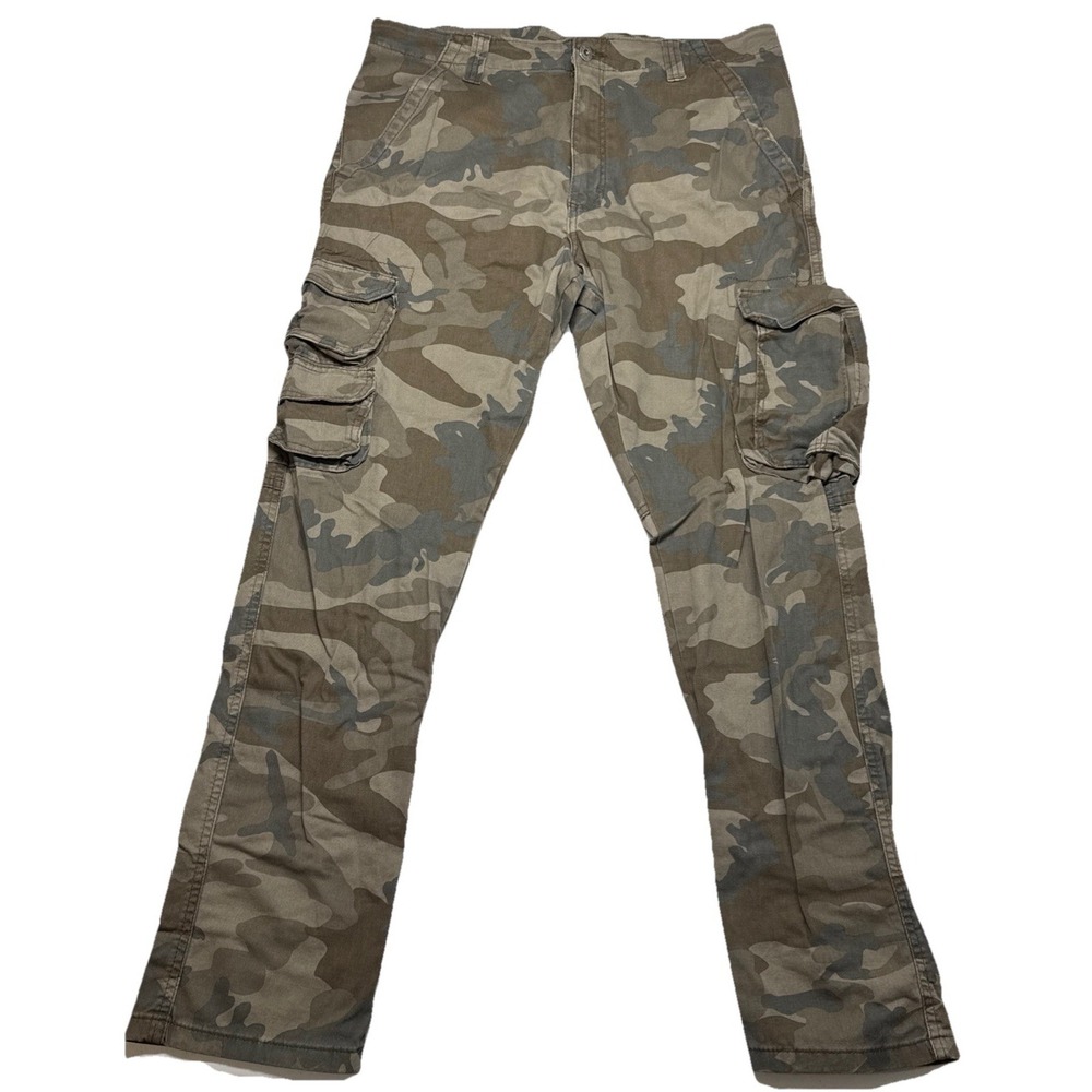 Wranglers camo cargo pants men military tactical 34*30